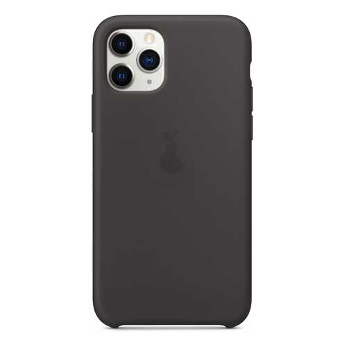 Чехол Silicone Case для iPhone 11 Pro Max, черный, SCIP11PM-18-BLAC в Связной