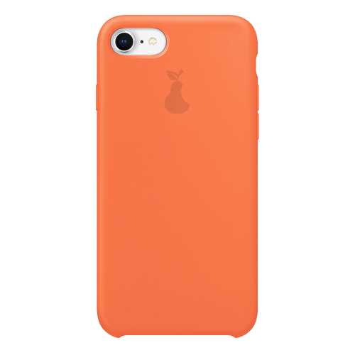 Чехол Silicone Case для iPhone 7/8, оранжевый, SCIP78-02-CLEM в Связной