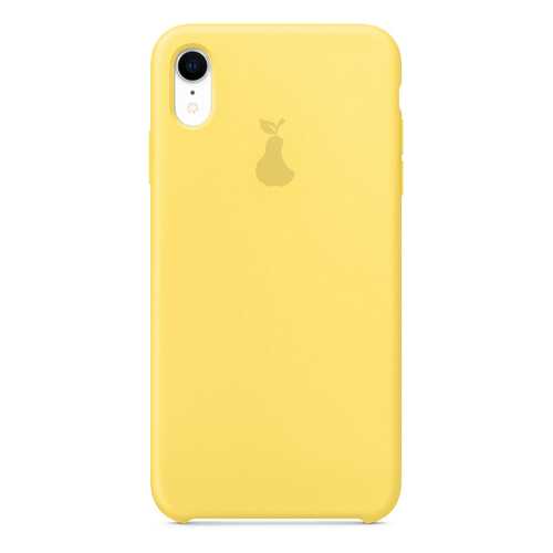 Чехол Silicone Case для iPhone XR Премиум, желтый, SCPQIPXR-04-YELO в Связной