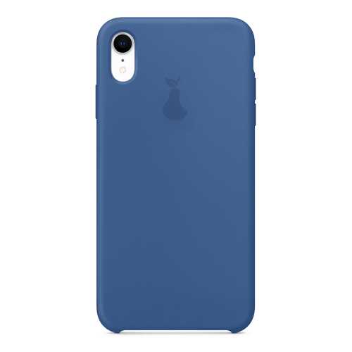 Чехол Silicone Case для iPhone XR, синий, SCIPXR-46-ALAS в Связной