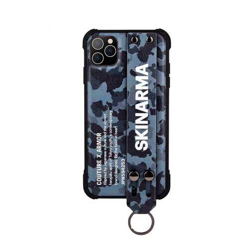 Чехол Skinarma для Apple iPhone 11 Pro Max Camo Navy в Связной