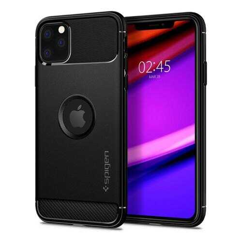 Чехол Spigen Rugged Armor 075CS27133 для iPhone 11 Pro Max Black в Связной