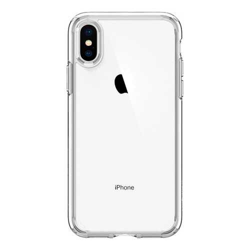 Чехол Spigen Ultra Hybrid (063CS25115) для iPhone X/Xs (Crystal Clear) в Связной