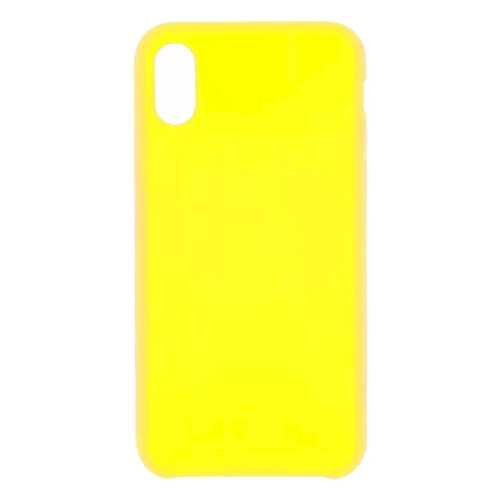 Чехол TFN для Iphone XS Rubber E4 yellow в Связной