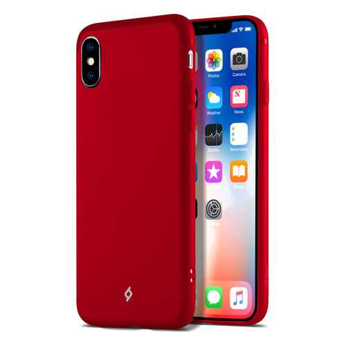 Чехол Ttec для Iphone X AirFlex Red в Связной