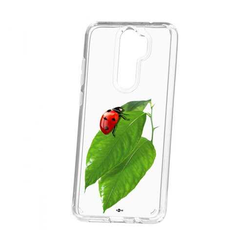 Чехол Xiaomi Redmi Note 8 Pro Kruche Print Ladybug в Связной