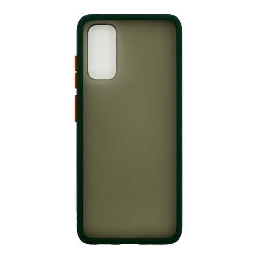 Чехол Zibelino Plastic Matte для Samsung Galaxy S20 Green в Связной