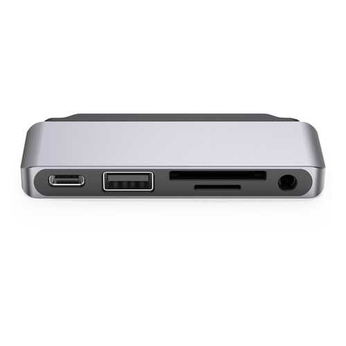 Адаптер Red Line Multiport adapter Type-C 5 in 1 Silver в Связной