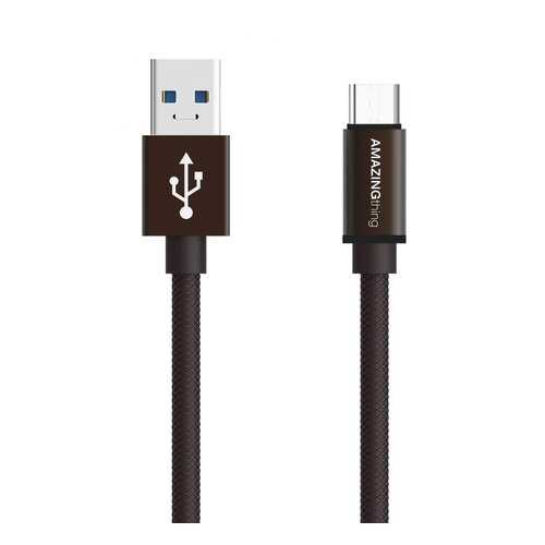 Кабель Amazingthing SupremeLink Ultimate Speed USB-Micro Bronze 0.18m 3A в Связной