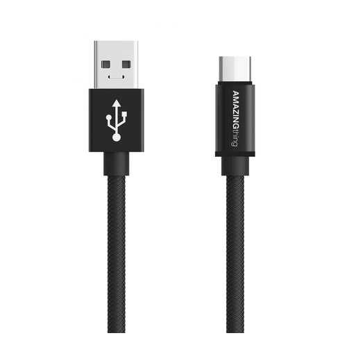 Кабель Amazingthing SupremeLink Ultimate Speed USB-Type-C Black 2m 3A в Связной