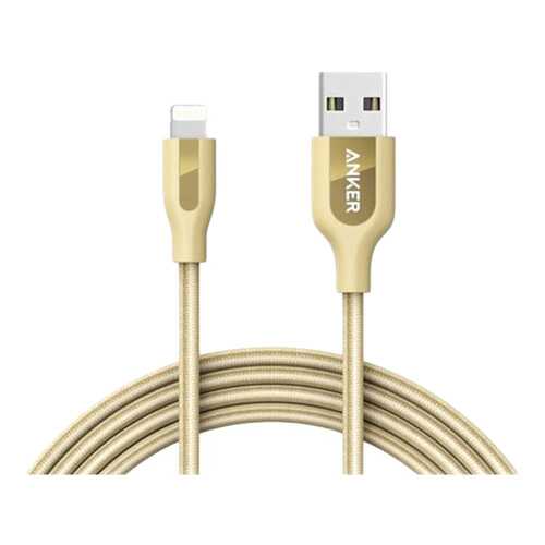 Кабель Anker Powerline Lightning 1,8м Gold (A8122HB1) в Связной