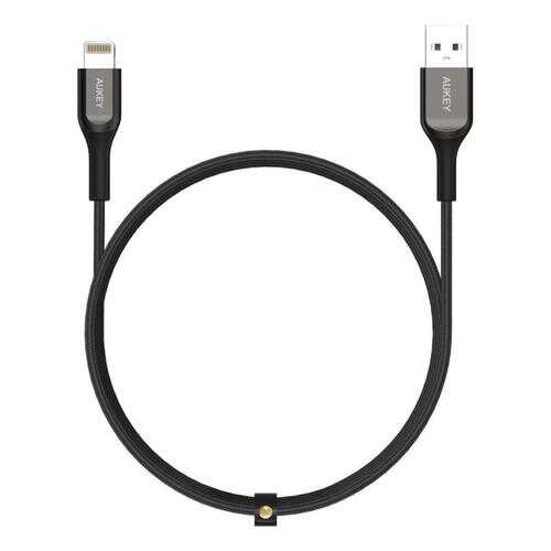 Кабель Aukey Kevlar USB-A/Lightning 1.2m Black (CB-AKL1-BL) в Связной