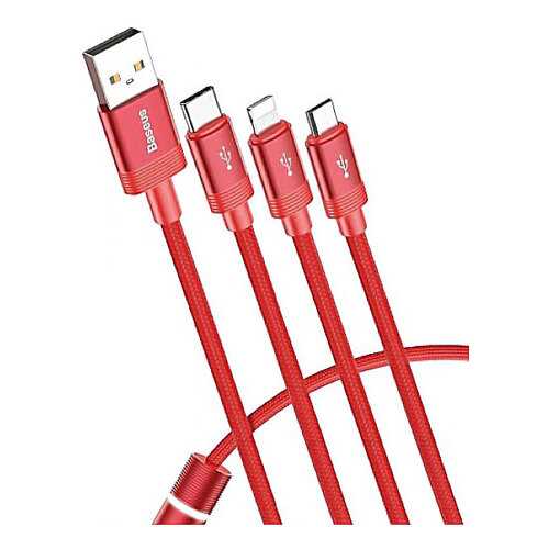 Кабель Baseus Data Faction Lightning 1.2m Red в Связной