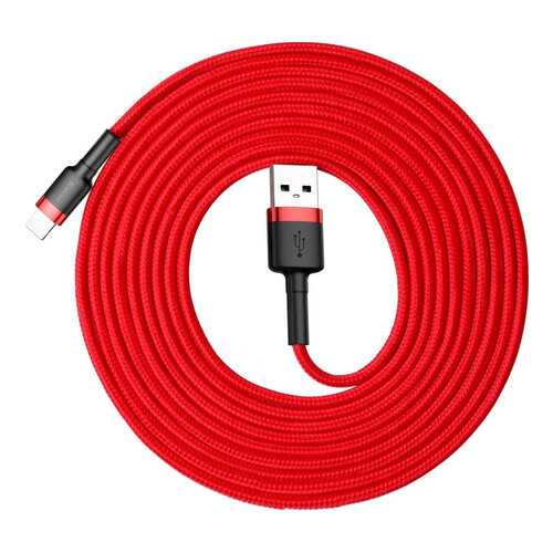 Кабель Baseus Lightning 2m Red/Black/Red в Связной