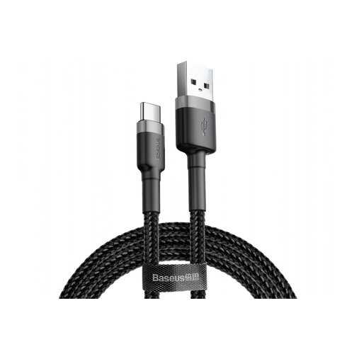 Кабель Baseus USB-Type-C White Quick Charging Black 1m 5A в Связной