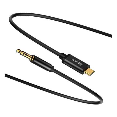 Кабель Baseus Yiven Type-C male To 3.5 male Audio Cable M01 Black в Связной