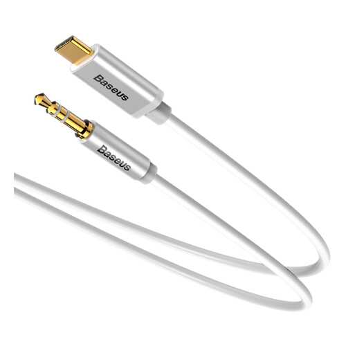 Кабель Baseus Yiven Type-C male To 3.5 male Audio Cable M01 White в Связной