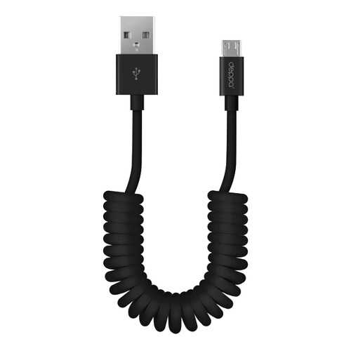 Кабель Deppa 72123 microUSB 1,5м Black в Связной