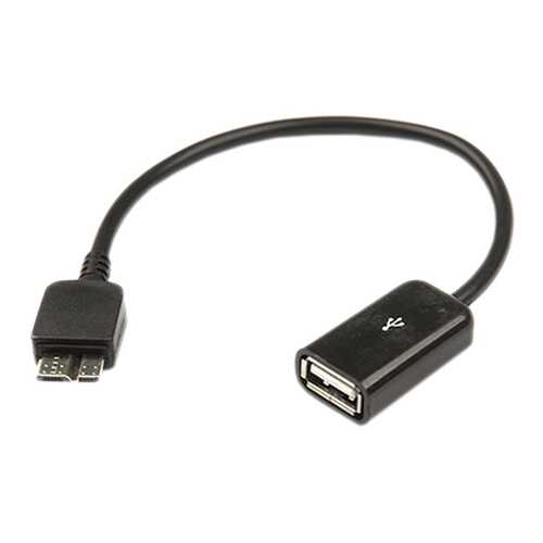 Кабель Dialog microUSB 0,15м Black в Связной