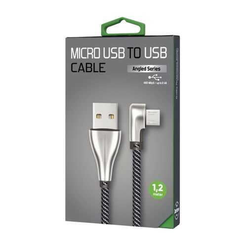 Кабель Dorten Micro USB to USB Cable Angled Series 90° 1,2 м Silver в Связной