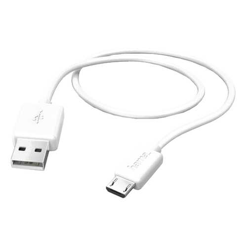 Кабель Hama microUSB 1,4м White в Связной