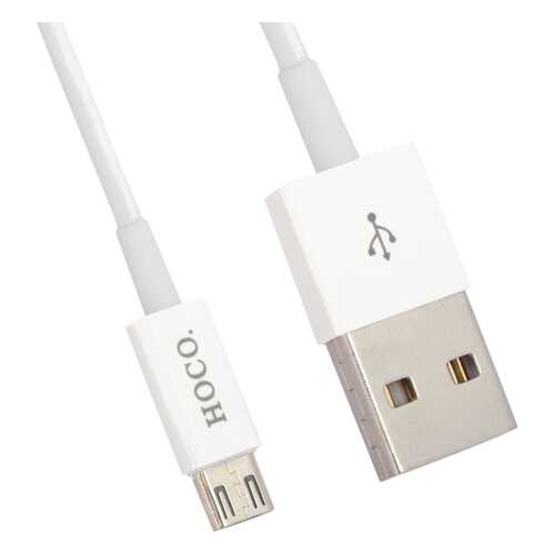 Кабель Hoco upm01 microUSB 1,2м White в Связной