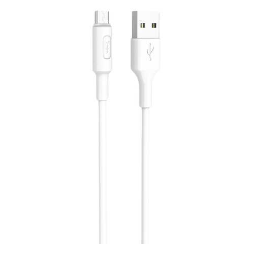 Кабель Hoco X25 microUSB 1м White в Связной