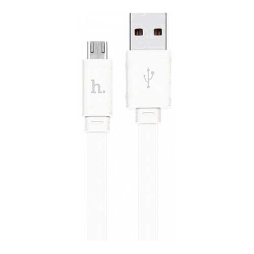 Кабель Hoco x5 microUSB 1м White в Связной