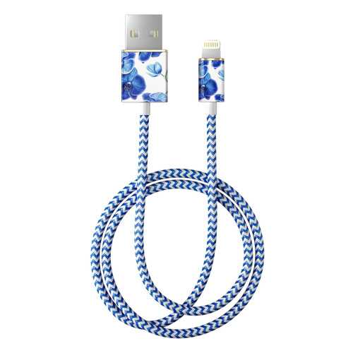 Кабель iDeal Fashion Cable Lightning 1м Baby Blue Orchid (IDFCL-70) в Связной