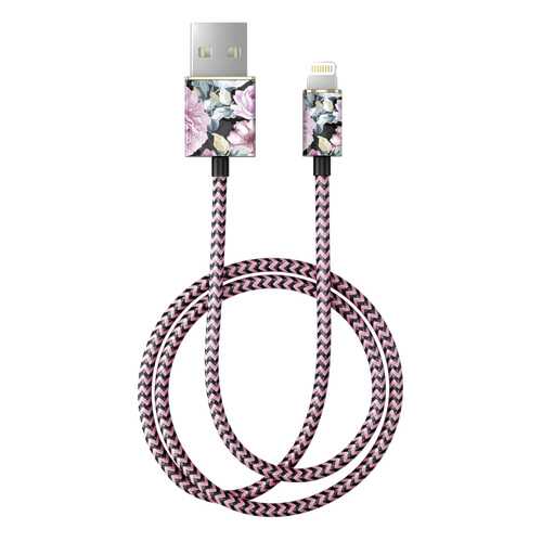 Кабель iDeal Fashion Cable Lightning 1м Peony Garden (IDFCL-68) в Связной