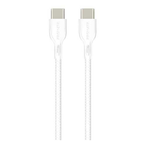 Кабель Promate PowerBeam-CC2 USB Type-C to USB Type-С (2m) White в Связной