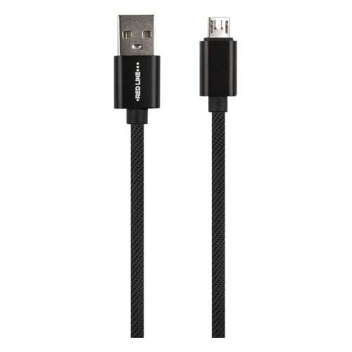 Кабель Red Line USB-micro USB Black в Связной