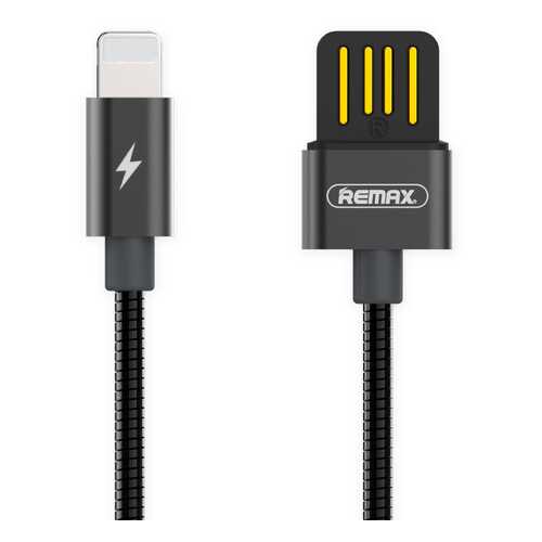 Кабель Remax rc-080i Lightning 1м Black в Связной