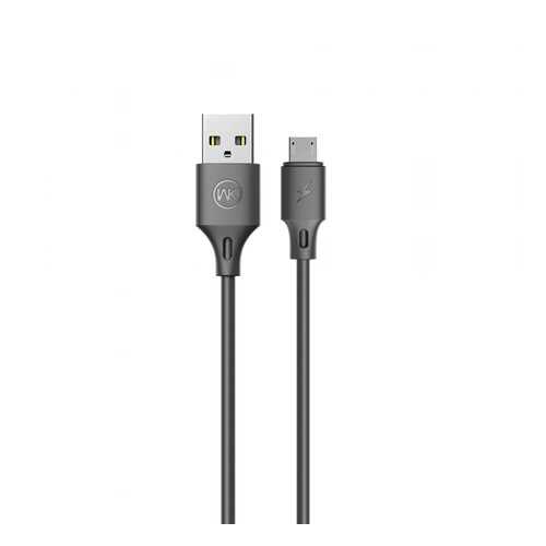 Кабель USB-Micro WK FullSpeed Pro Black 1m 2.4A в Связной