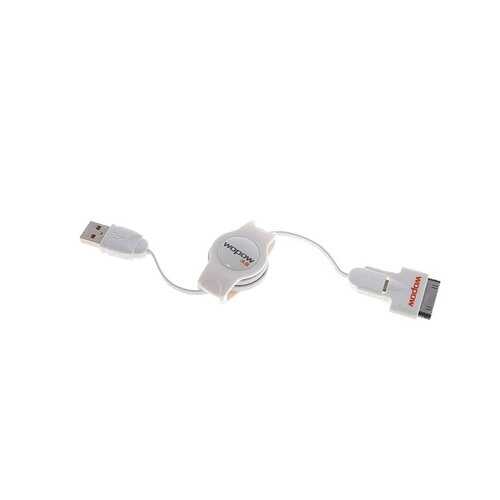 Кабель Wopow LC-001 для iPhone 4/4S 30-pin White в Связной