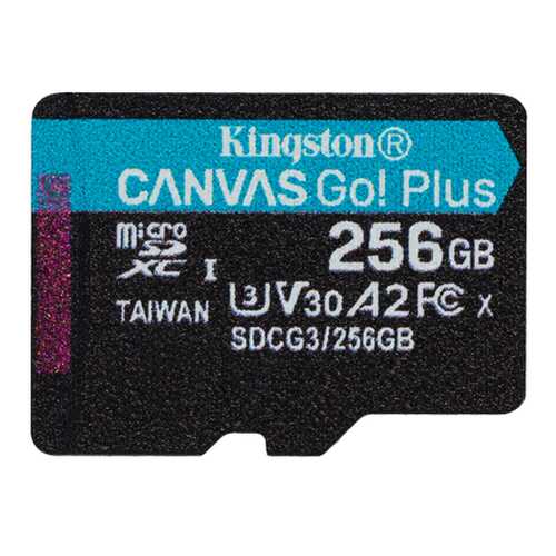 Карта памяти Kingston 256GB Canvas Go! Plus 170R (SDCG3/256GBSP) в Связной