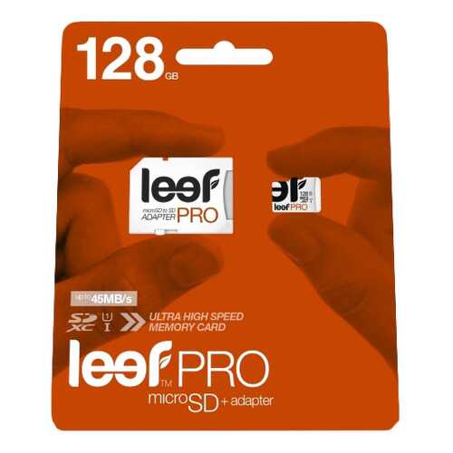 Карта памяти Leef Micro SDXC LFMSDPRO-12810R 128GB в Связной