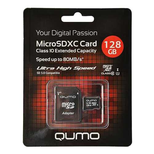 Карта памяти QUMO Micro SDHC 20585 128GB в Связной