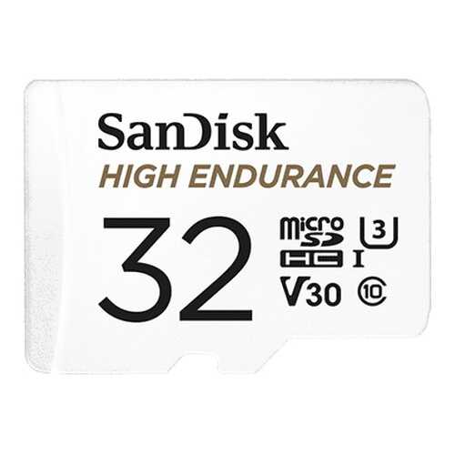 Карта памяти SanDisk microSDHC Class 10 UHS-I U3 V30 High Endurance Video Monitoring Card в Связной