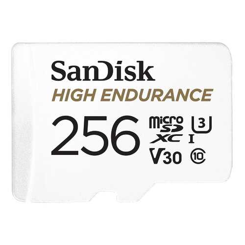 Карта памяти SanDisk microSDXC Class 10 UHS-I U3 V30 High Endurance Video Monitoring Card в Связной