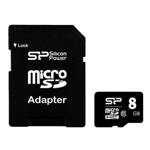 Карта памяти Silicon Power Elite Micro SDHC 8GB в Связной