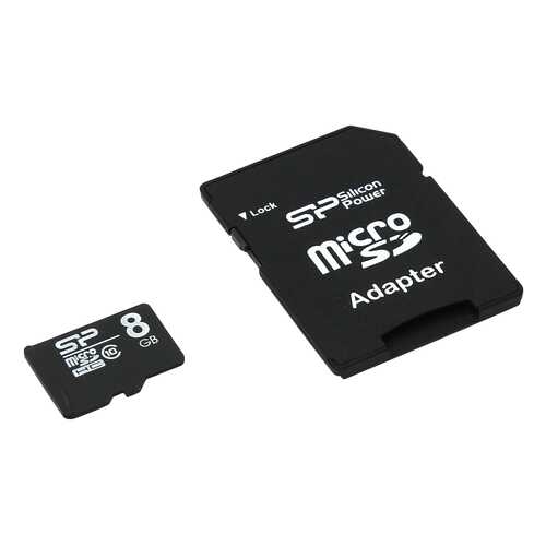 Карта памяти Silicon Power Micro SDHC SP008GBSTH010V10-SP 8GB в Связной