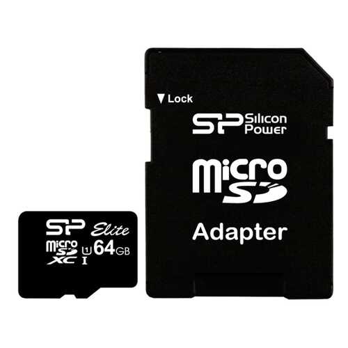 Карта памяти Silicon Power Micro SDXC Elite SP064GBSTXBU1V10-SP 64GB в Связной