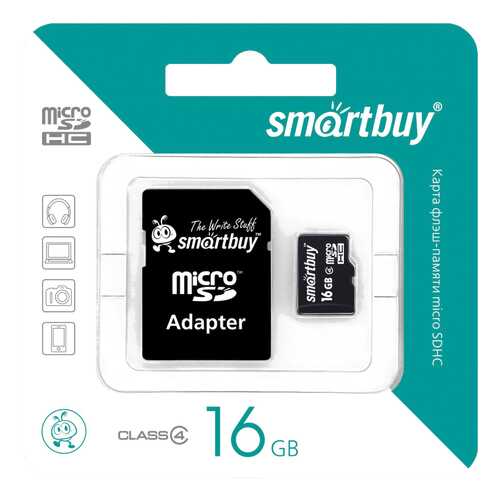 Карта памяти SmartBuy Micro SDHC SB16GBSDCL4 16GB в Связной