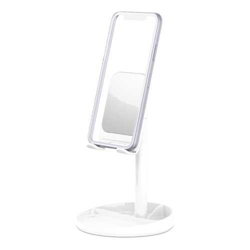 Держатель мобильного телефона Wiwu Mirror Desktop Stand ZM201 белый в Связной