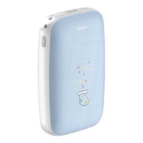 Аккумулятор Baseus Mini Q Hand Warmer Power Bank 10000mAh Blue в Связной