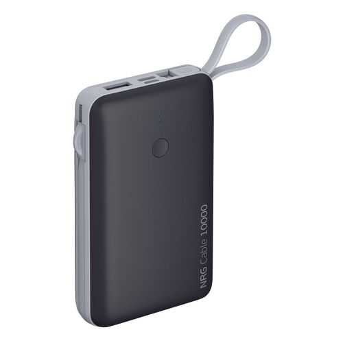 Внешний аккумулятор Deppa NRG Cable 4в1 10000mAh, Grey (33561) в Связной