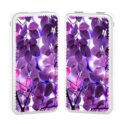 Внешний аккумулятор КRUЧЕ Power Bank 20000 mAh Print Purple leaves в Связной