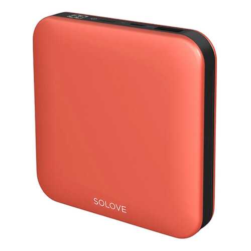 Внешний аккумулятор Xiaomi SOLOVE 10000mAh (A2-PRO ORANGE) Orange в Связной