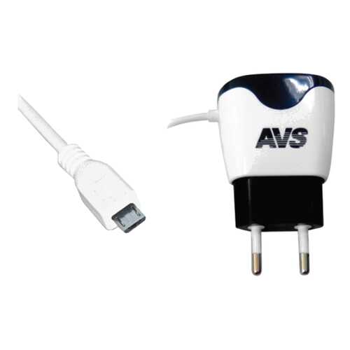 Сетевое зарядное устройство AVS TMC-111 с micro USB 1,2A White в Связной